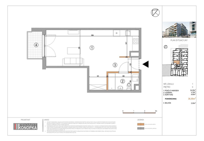 Mieszkanie w inwestycji: 5th Avenue Apartments