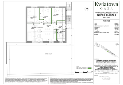 Mieszkanie w inwestycji: Kwiatowa Oaza