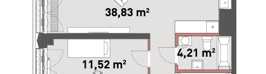 Mieszkanie w inwestycji: Żelazna 54