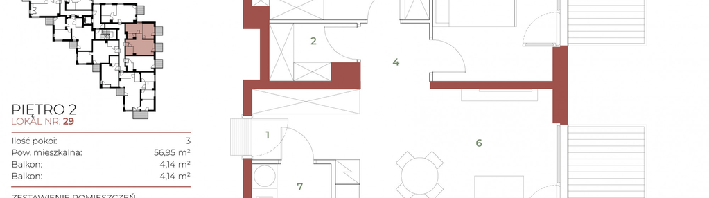 Mieszkanie w inwestycji: Tertio Zapolskiej