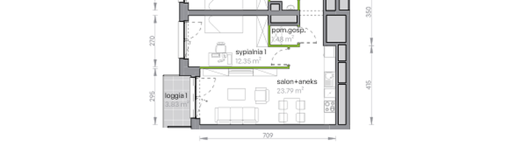 Mieszkanie w inwestycji: Legnicka Vita