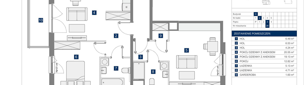 Mieszkanie w inwestycji: Apartamenty Park Matecznego Etap 2.2