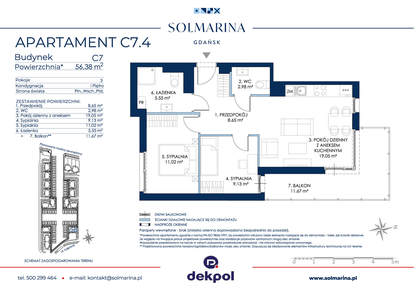 Mieszkanie w inwestycji: Sol Marina etap III