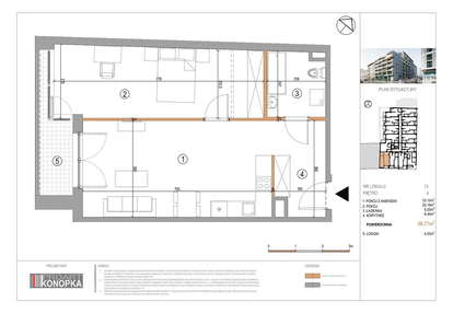 Mieszkanie w inwestycji: 5th Avenue Apartments