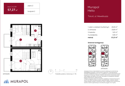 Mieszkanie w inwestycji: Murapol Helio