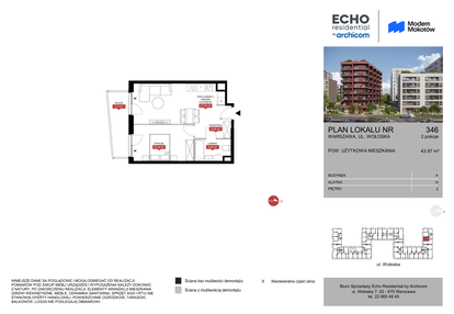 Mieszkanie w inwestycji: Modern Mokotów