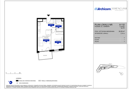 Mieszkanie w inwestycji: Apartamenty Esencja II