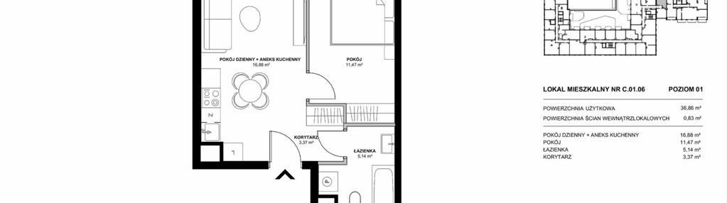 Mieszkanie w inwestycji: KANWA