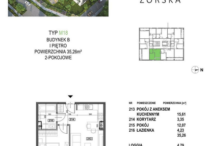 Mieszkanie w inwestycji: Apartamenty Żorska