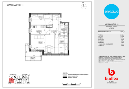 Mieszkanie w inwestycji: Enklawa Apartamenty Z4 i Z5