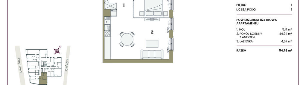 Mieszkanie w inwestycji: Dajwór