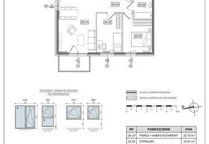 Mieszkanie w inwestycji: Urzeka bud. 6 i 7