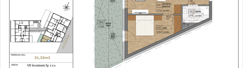 Mieszkanie w inwestycji: Lipowa 45