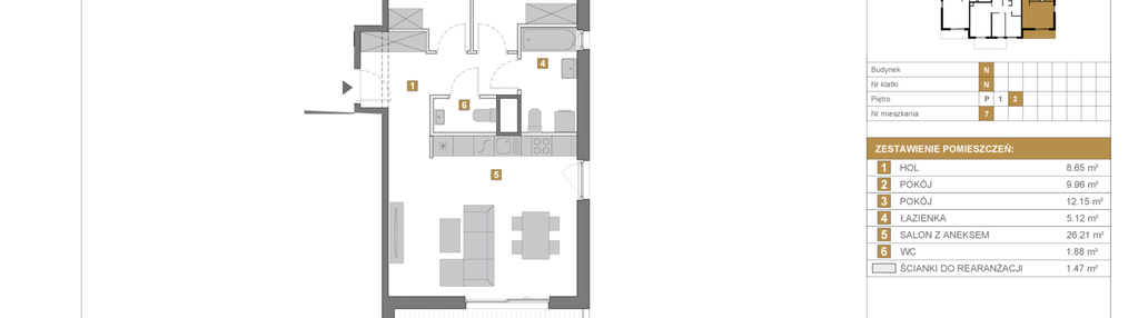 Mieszkanie w inwestycji: Wille Biskupin III