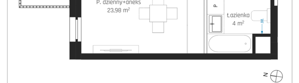 Mieszkanie w inwestycji: Nadmotławie Apartments etap J