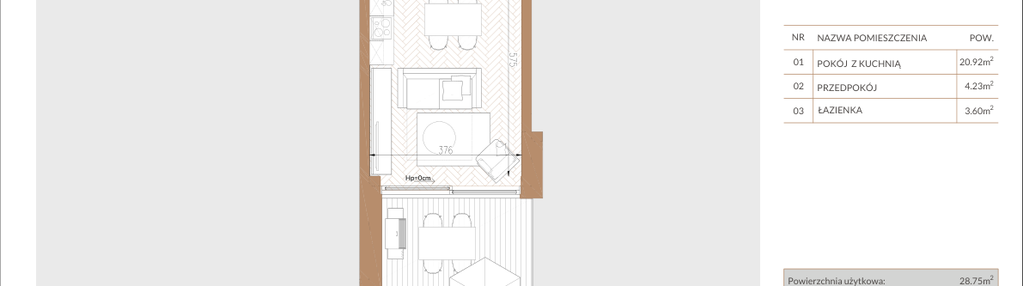 Mieszkanie w inwestycji: Portico Marina