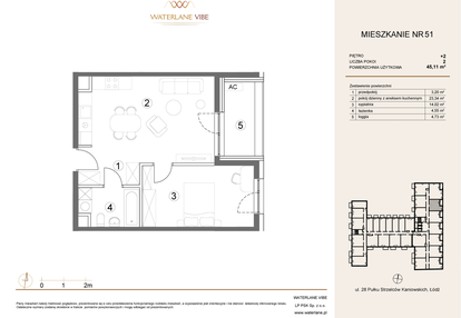 Mieszkanie w inwestycji: Waterlane Vibe