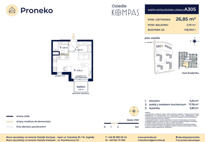 Mieszkanie w inwestycji: Osiedle Kompas