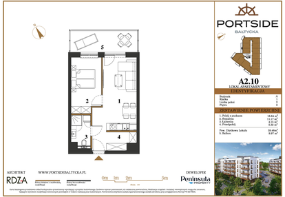 Mieszkanie w inwestycji: Portside Bałtycka
