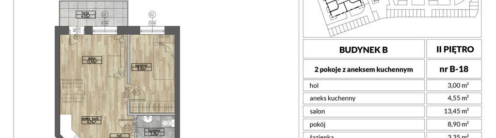 Mieszkanie w inwestycji: Imaginarium Kazuń Nowy - bud. B