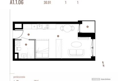 Mieszkanie w inwestycji: Belg Apartamenty etap II