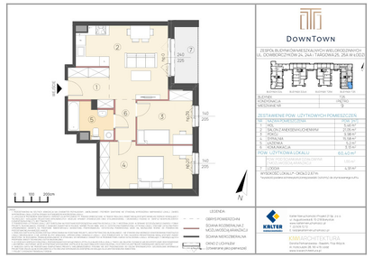 Mieszkanie w inwestycji: DownTown