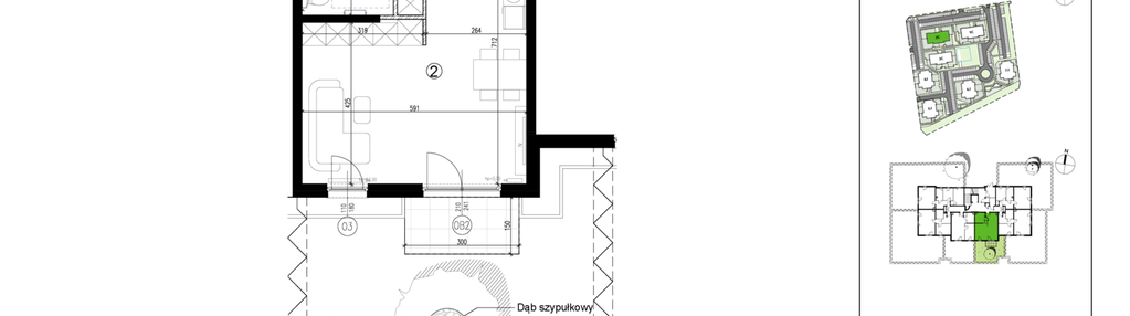 Mieszkanie w inwestycji: Zielone Zamienie XI