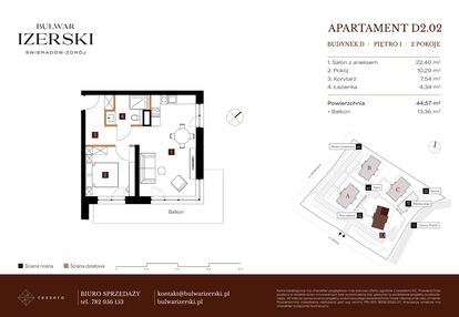 Mieszkanie w inwestycji: Bulwar Izerski