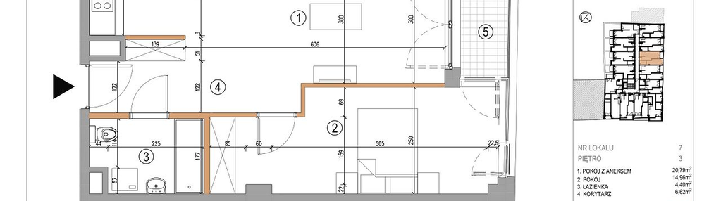 Mieszkanie w inwestycji: 5th Avenue Apartments