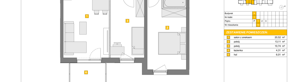 Mieszkanie w inwestycji: Apartamenty Kamieńskiego