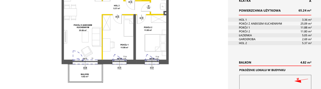 Mieszkanie w inwestycji: Miasteczko Nova Fala