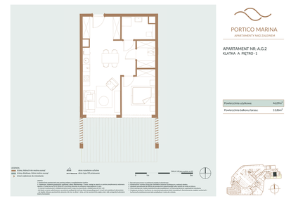 Mieszkanie w inwestycji: Portico Marina
