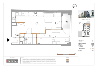 Mieszkanie w inwestycji: 5th Avenue Apartments
