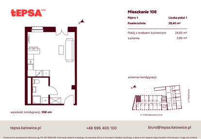 Mieszkanie w inwestycji: Tepsa Kato