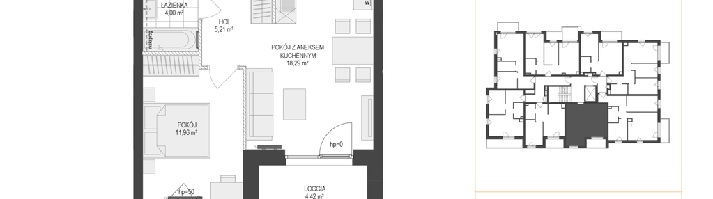 Mieszkanie w inwestycji: Osiedle Warszawska etap II