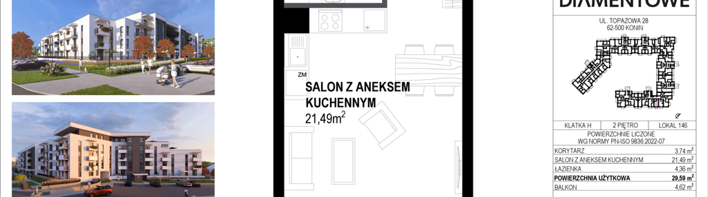 Mieszkanie w inwestycji: Nove Diamentowe