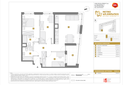 Mieszkanie w inwestycji: Apartamenty Metro Wilanowska