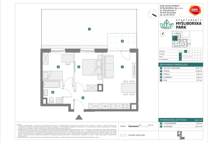 Mieszkanie w inwestycji: Apartamenty Myśliborska Park