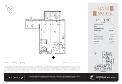 Mieszkanie w inwestycji: Marimonte - apartamenty inwestycyjne