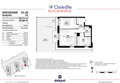 Mieszkanie w inwestycji: Osiedle Kociewskie etap III