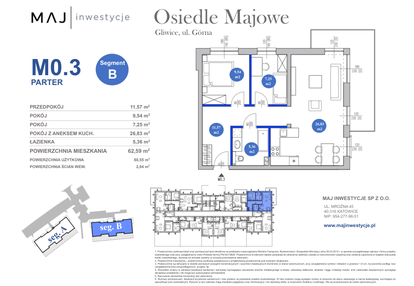 Mieszkanie w inwestycji: Osiedle Majowe 2.0