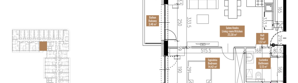 Mieszkanie w inwestycji: Global Apartments