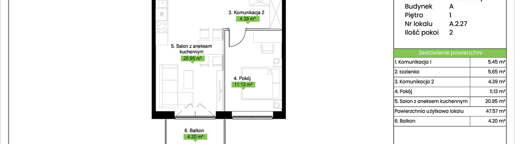 Mieszkanie w inwestycji: JA_SIELSKA V