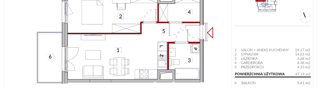 Mieszkanie w inwestycji: Enklawa Ursynów
