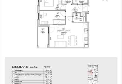 Mieszkanie w inwestycji: ATAL Symbioza IB