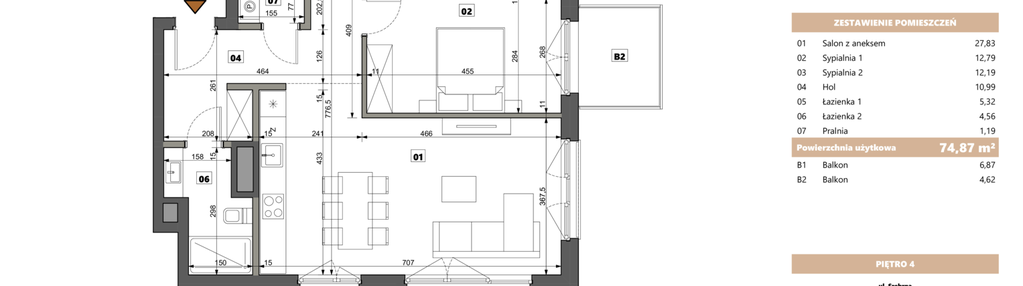 Mieszkanie w inwestycji: Srebrna 5