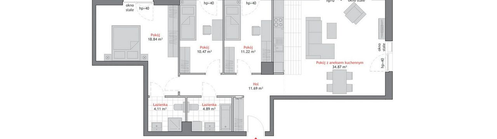 Mieszkanie w inwestycji: Atrium Oliva