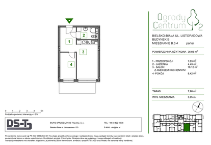 Mieszkanie w inwestycji: Ogrody Centrum 2