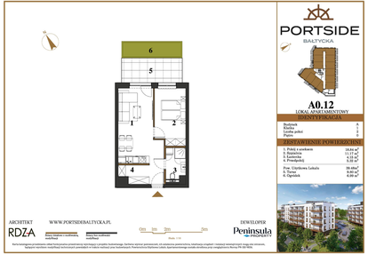 Mieszkanie w inwestycji: Portside Bałtycka
