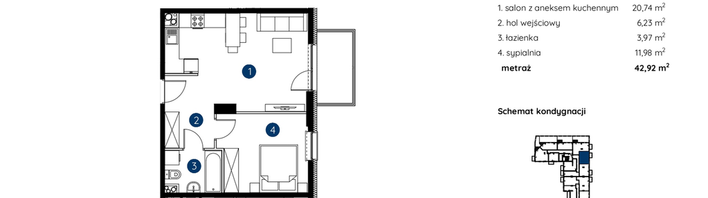 Mieszkanie w inwestycji: Murapol Rivo